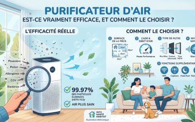 Purificateur d&rsquo;air : Est-ce vraiment efficace, et comment le choisir ?