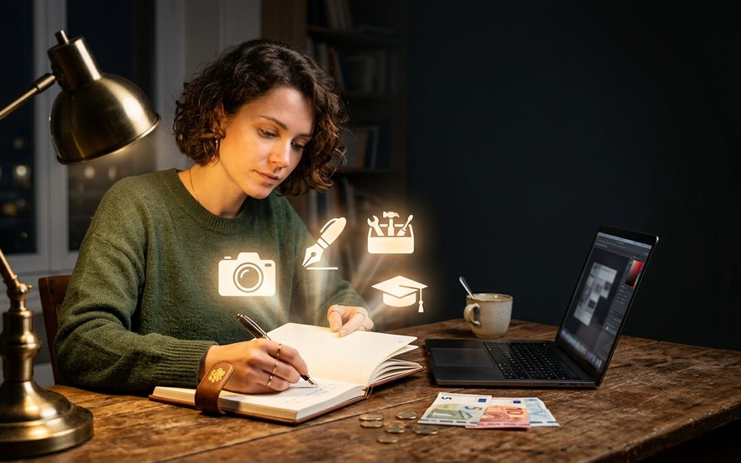 Revenu complémentaire facile : Faites l’inventaire de vos compétences et lancez-vous